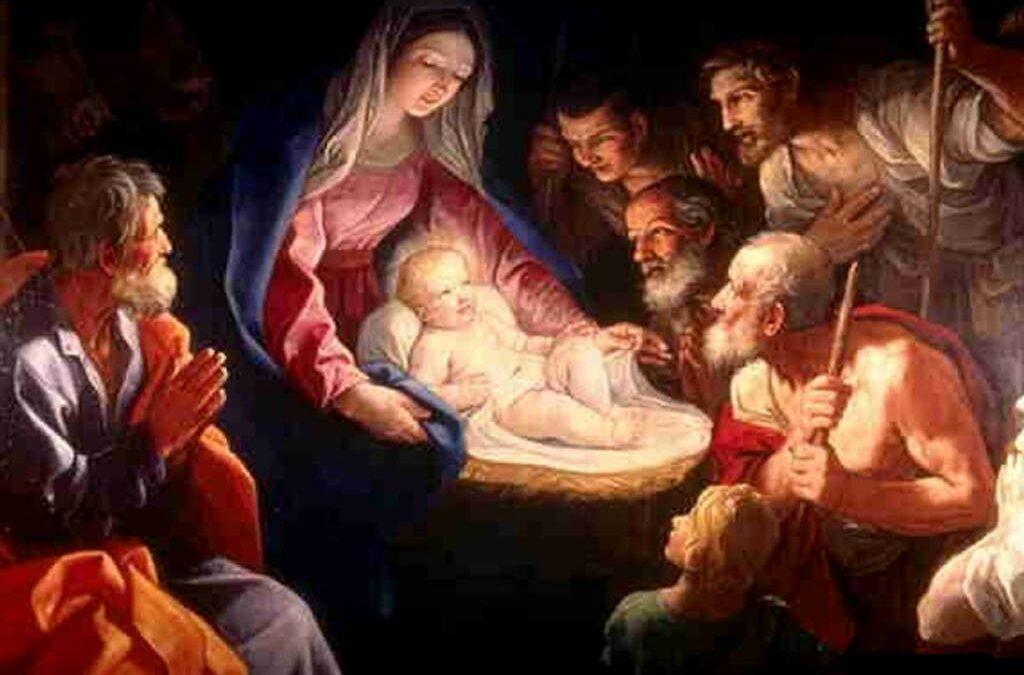 Encontraron a María y a José, y al niño. Y a los ocho días, le pusieron por nombre Jesús
